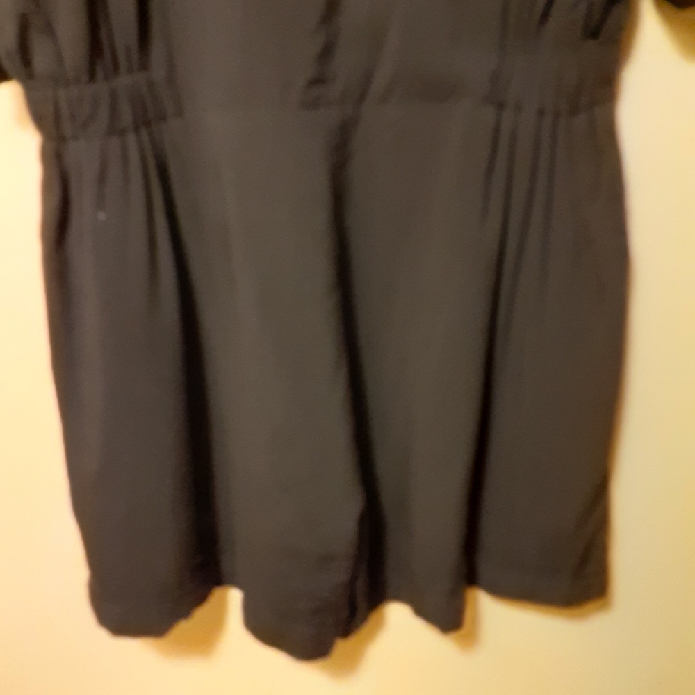Ella Moss black cold shoulder romper medium - Picture 2 of 9